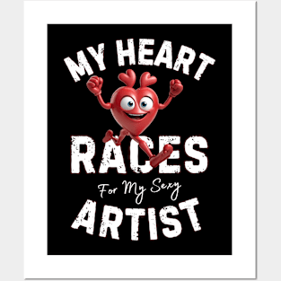 My Heart Races - Artist Posters and Art